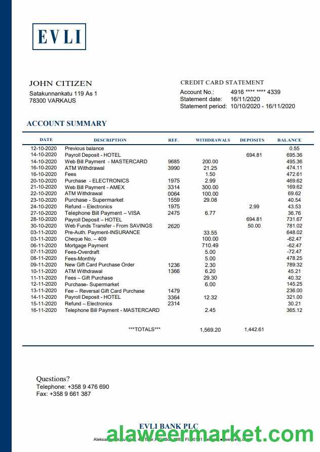 Finland Evli Bank PLC